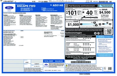 2025 Ford Escape Plug-In Hybrid Base