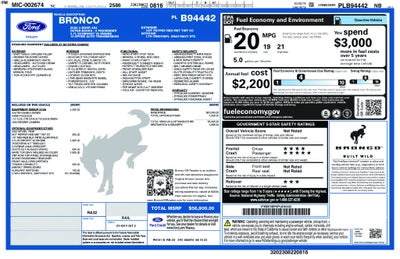 2023 Ford Bronco Outer Banks