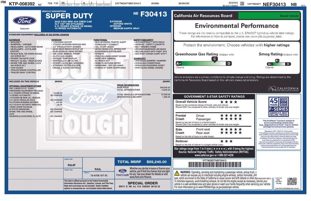 2022 Ford F-250SD XLT