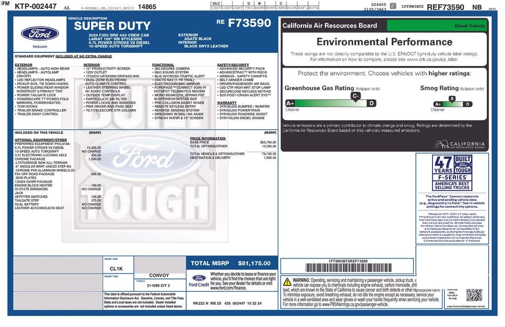 2024 Ford F-350 Super Duty Lariat - Photo 40