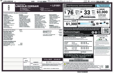 2025 Lincoln Corsair Plug-In Hybrid Grand Touring