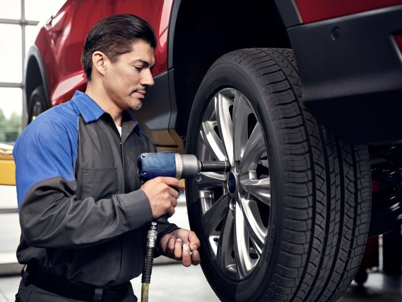 Ford tire service and tire replacement