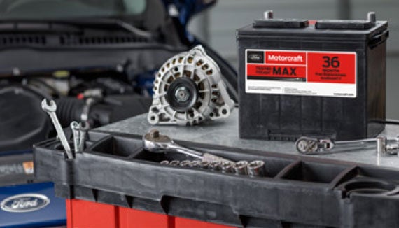 Ford alternator and battery replacement parts