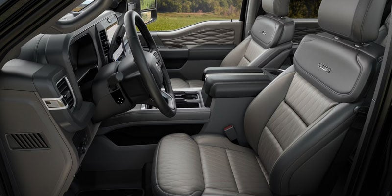 2026 Ford F-250 Super Duty front seat interior