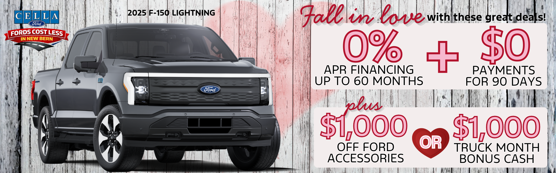 2025 Lightning 0% + $0 Down + 0 Payments