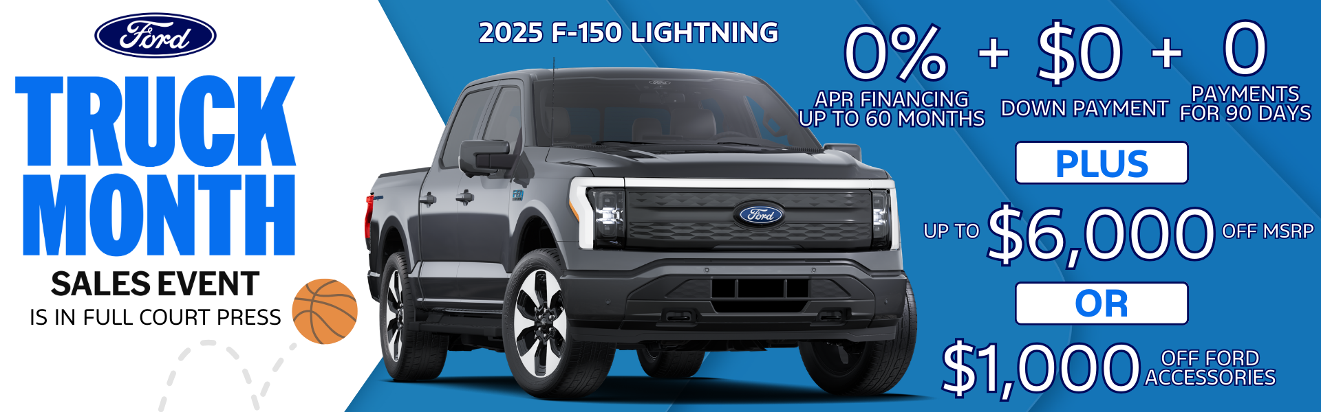 2025 Lightning: 0% + 0 Down