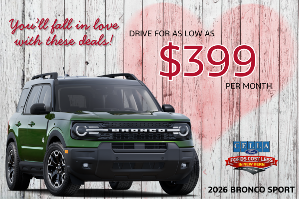 2025 Ford Bronco Sport - Lease for $399 per month