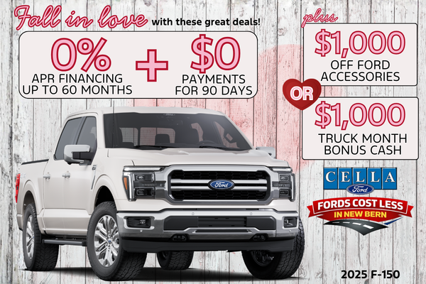 2025 F-150 0% + $0 Down + 0 Payments