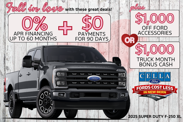 2025 Super Duty 0% + $0 Down + 0 Payments