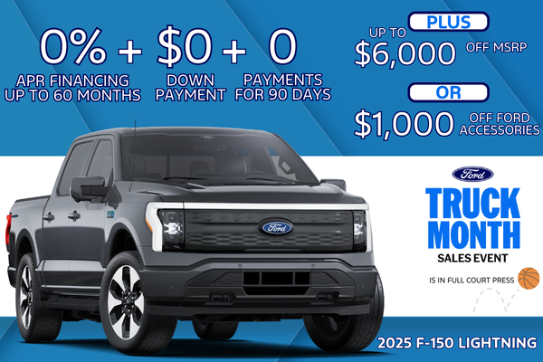 2025 Lightning: 0%/60 + $0 Down