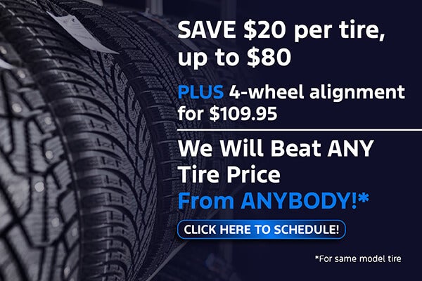 Save $20 per tire